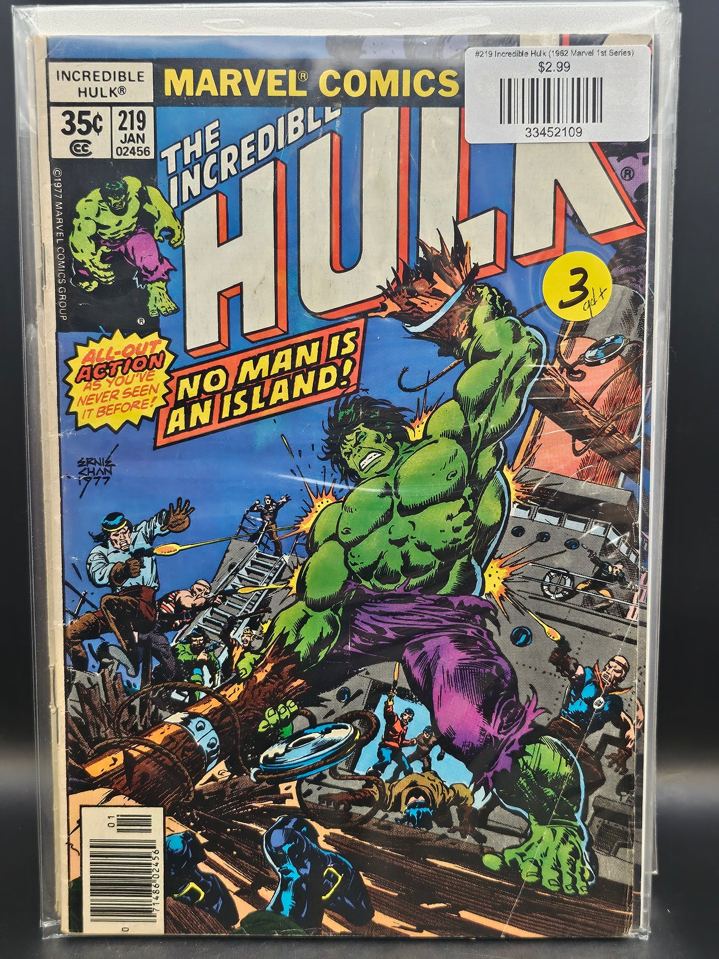 #219 Incredible Hulk (1962 Marvel 1st Series)