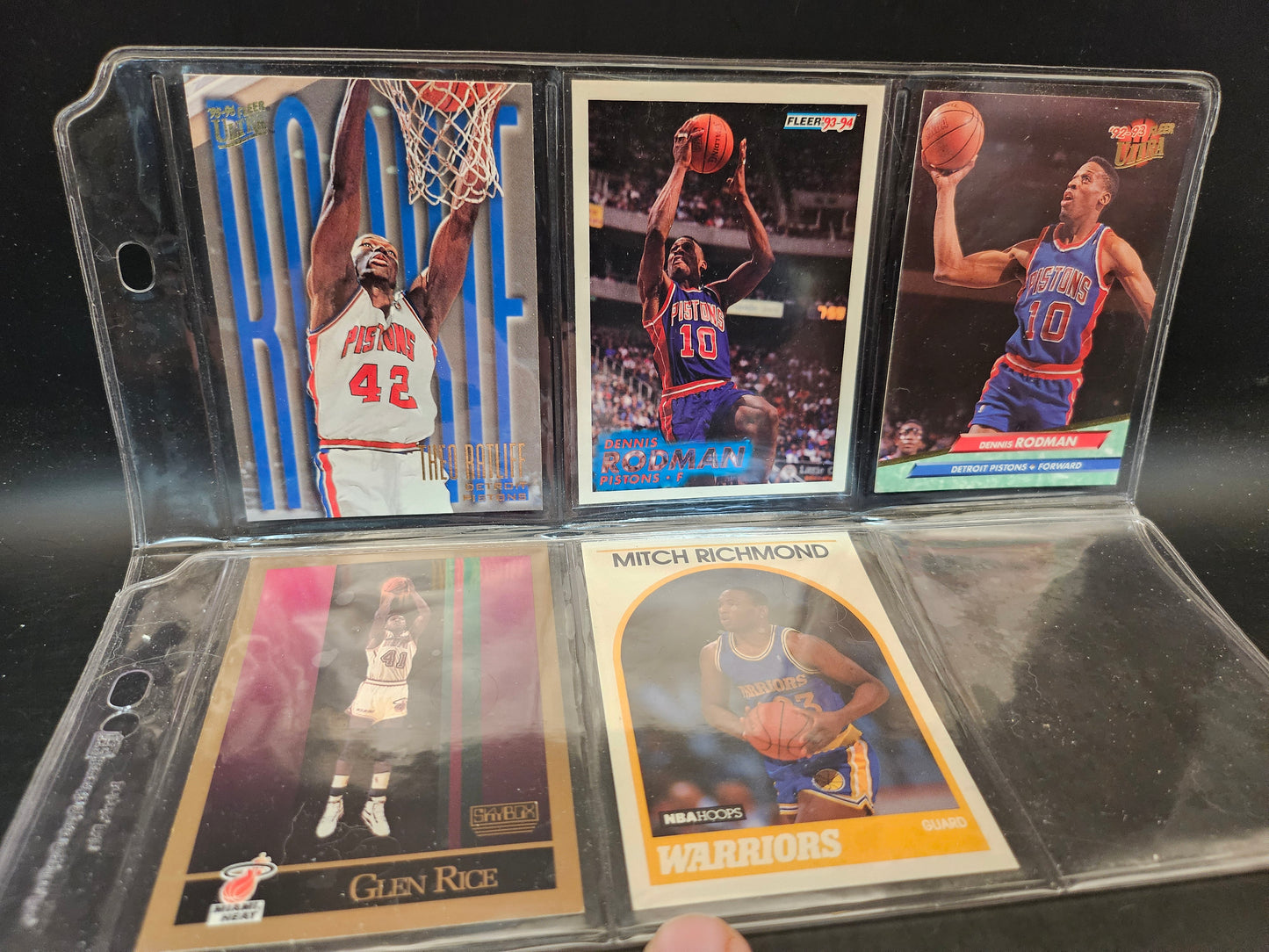 1993/95 McDonald's 3 NBA All-Star Frie Boxes Michael Jordan & 5 NBA Cards other