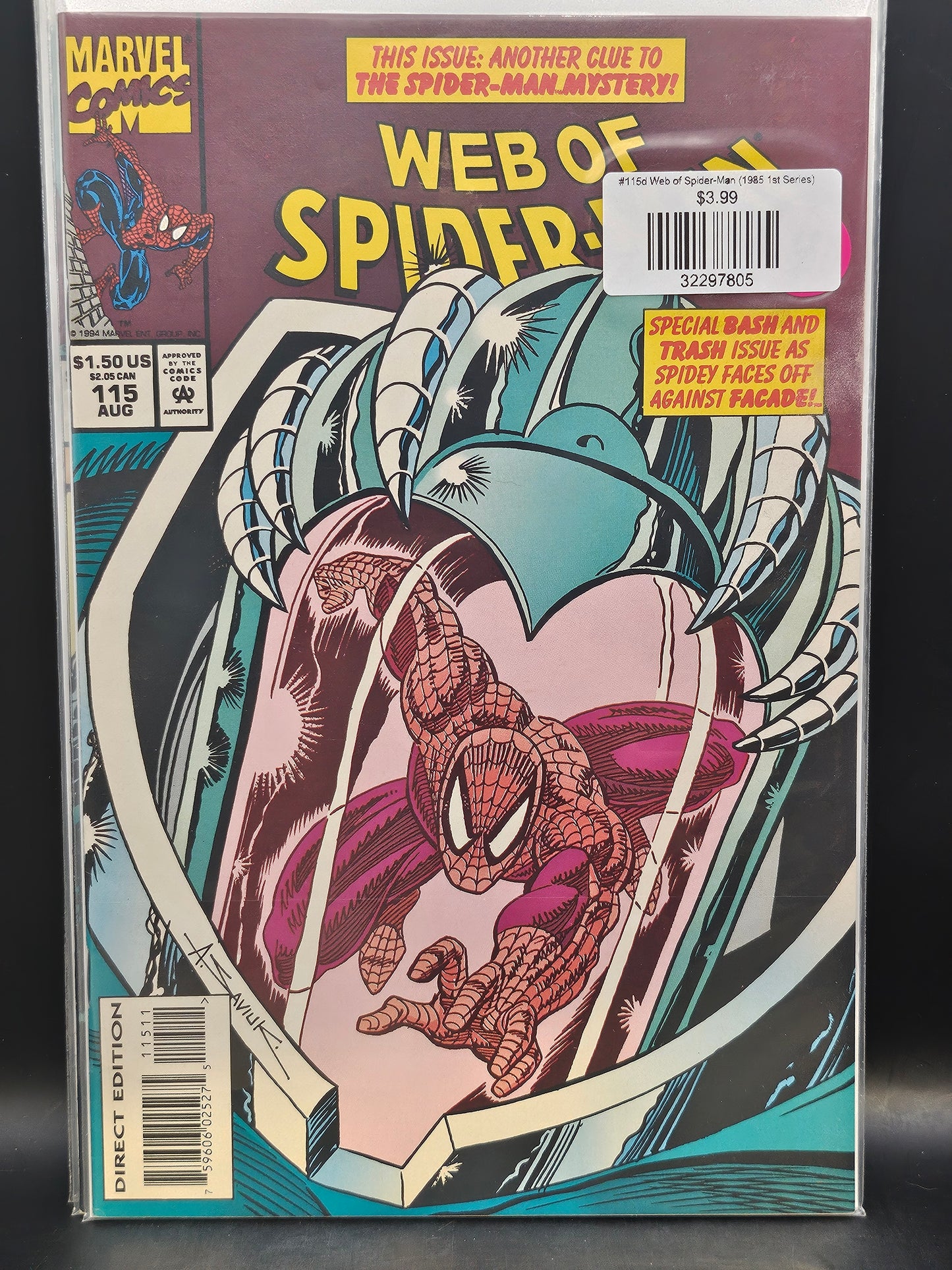 #115d Web of Spider-Man (1985 1st Series)