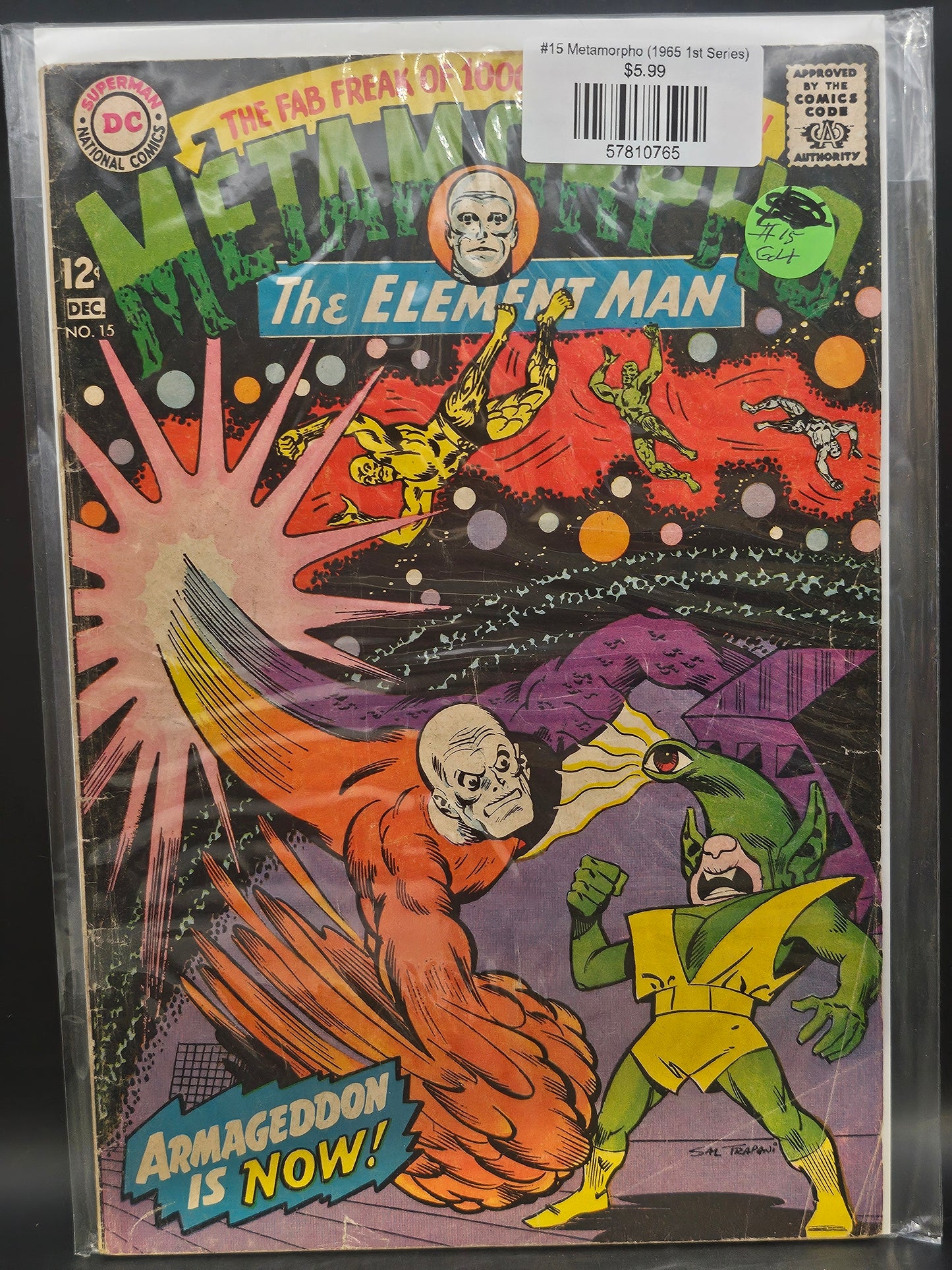 #15 Metamorpho (1965 1st Series)
