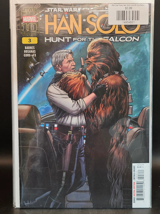 #3A Star Wars Han Solo Hunt for the Falcon (2025 Marvel)