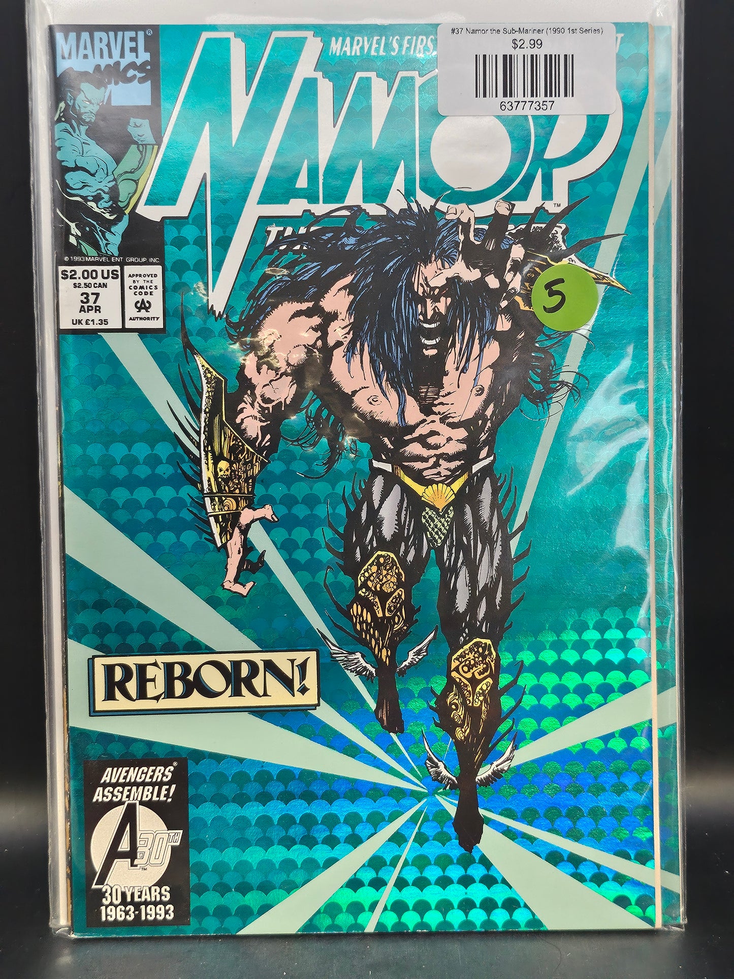 #37 Namor the Sub-Mariner (1990 1st Series)