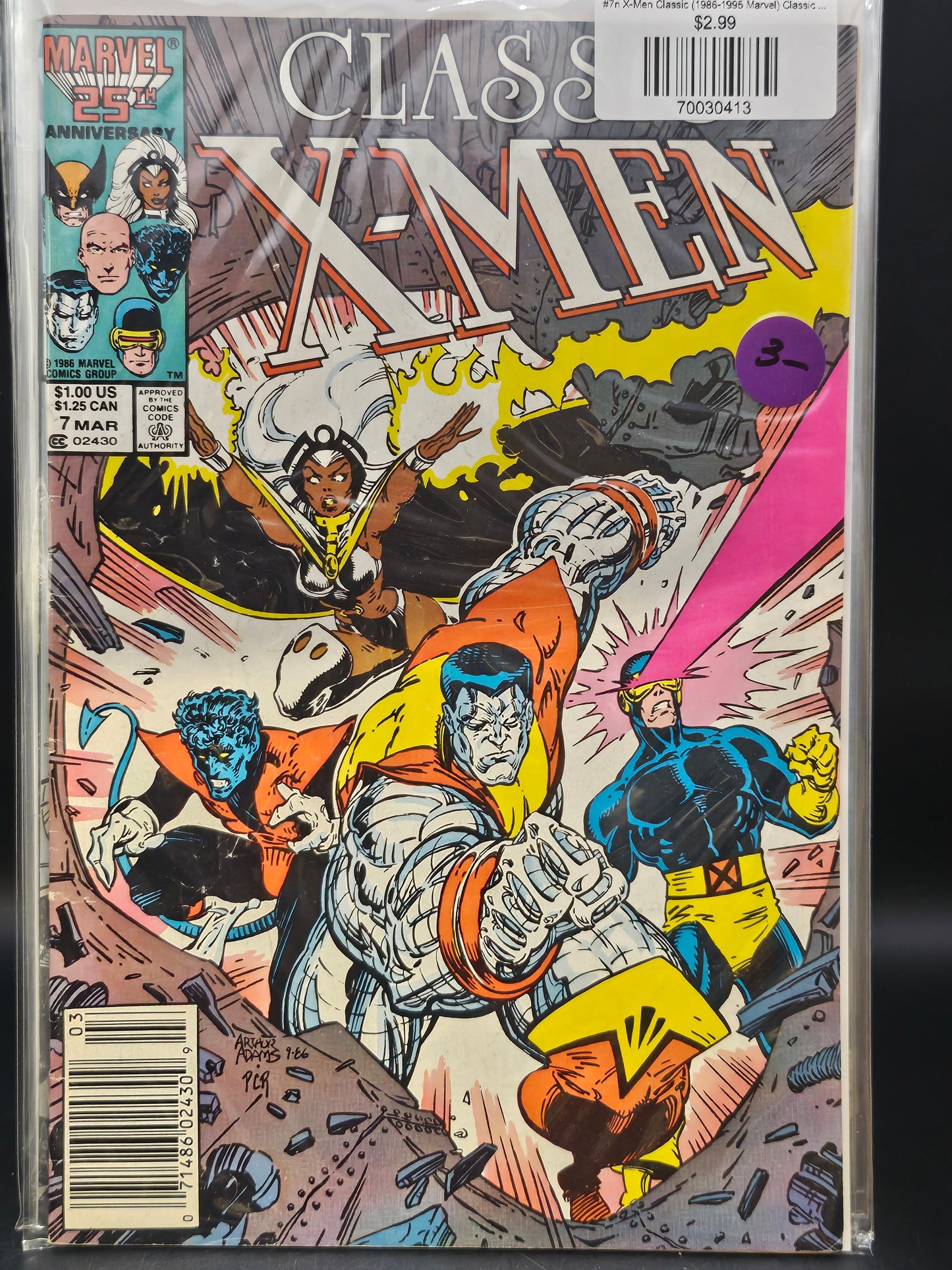 #7n X-Men Classic (1986-1995 Marvel) Classic X-Men