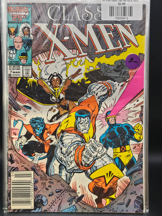 #7n X-Men Classic (1986-1995 Marvel) Classic X-Men