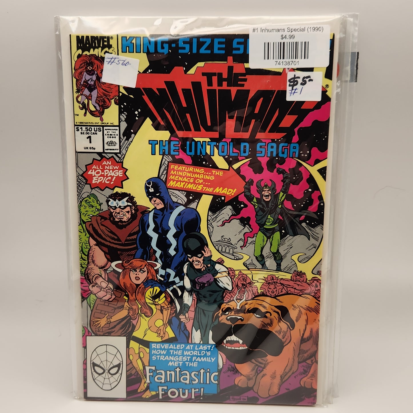 #1 Inhumans Special (1990)