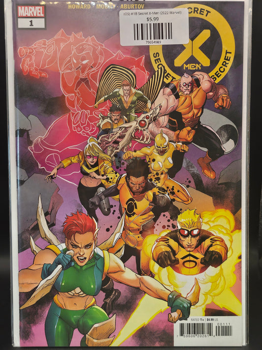 (OS) #1B Secret X-Men (2022 Marvel)