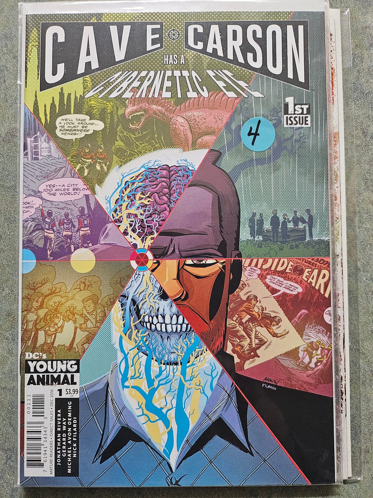 102.100 – Cave Carson - #1 -2016-18