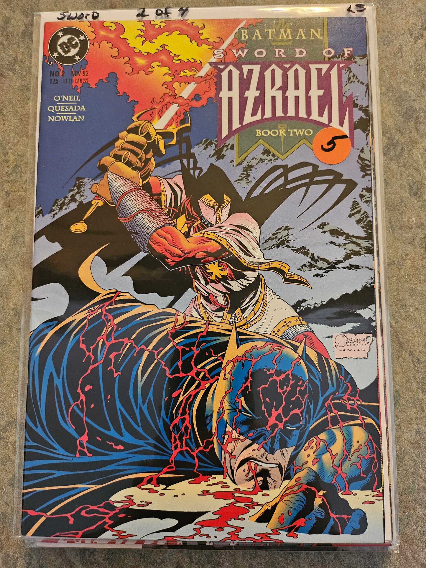 Batman: Sword of Azrael – DC Comics – (1992–1993) – Volume 1 – Limited Series – #2 of 4