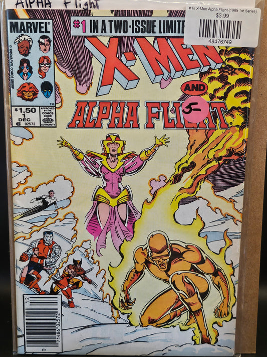 #1n X-Men Alpha Flight (1985 1st Series)