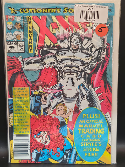 #296PB Uncanny X-Men (1963 1st Series)