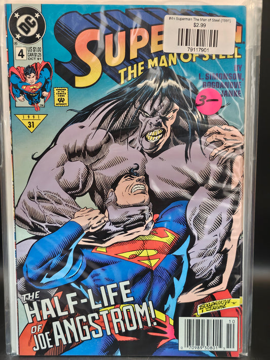 #4n Superman The Man of Steel (1991)
