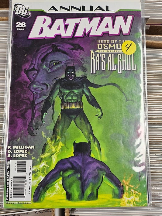 Batman – DC Comics – (1940–2011) – Volume 1 – Annual - #26