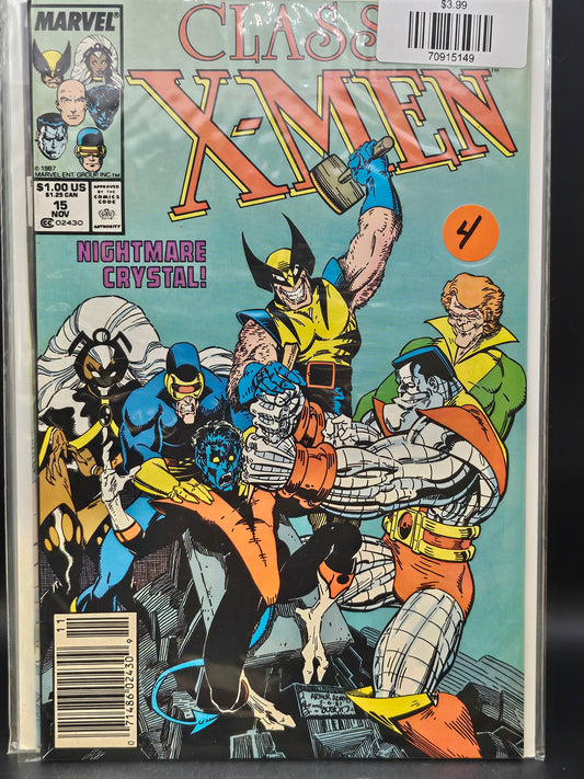 #15n X-Men Classic (1986-1995 Marvel) Classic X-Men