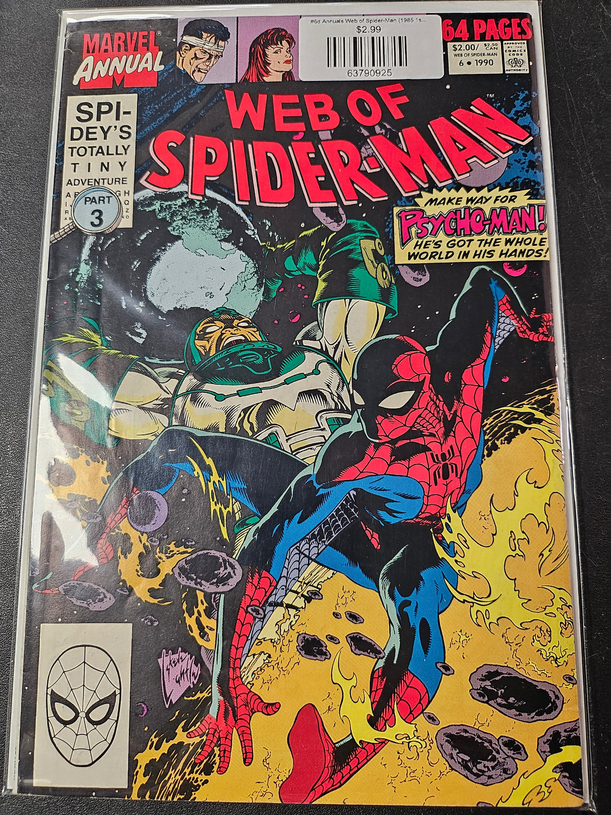 #6d Annuals Web of Spider-Man (1985 1st Series)