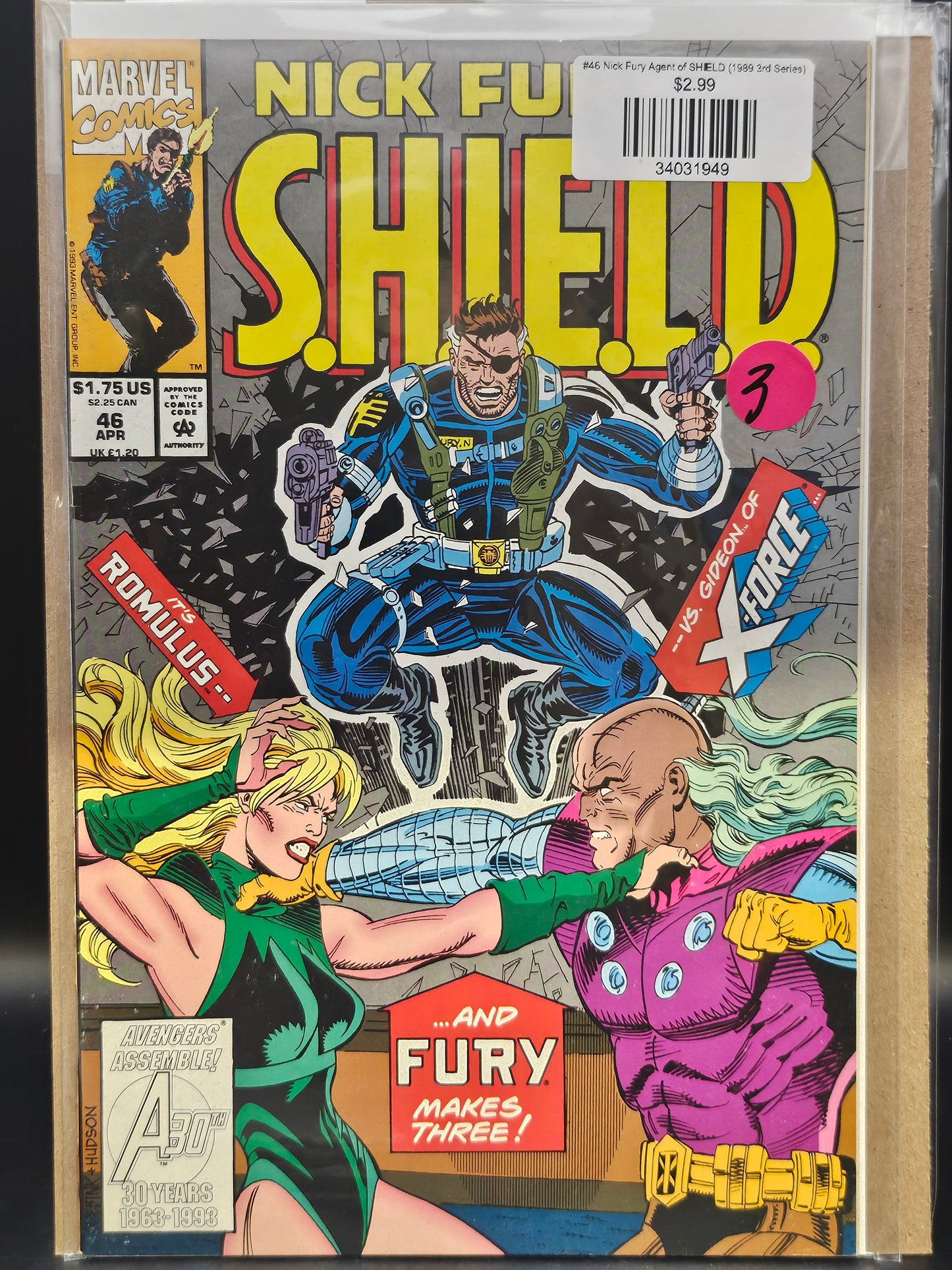 #46 Nick Fury Agent of SHIELD (1989 3rd Series)