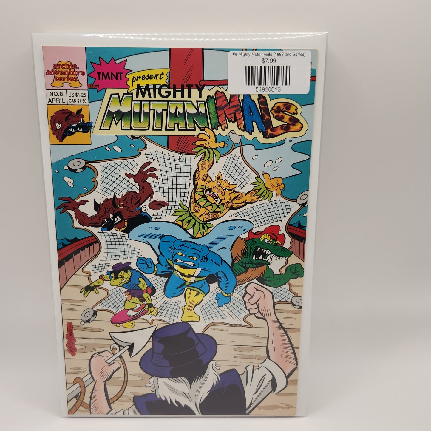 #8 Mighty Mutanimals (1992 2nd Series)