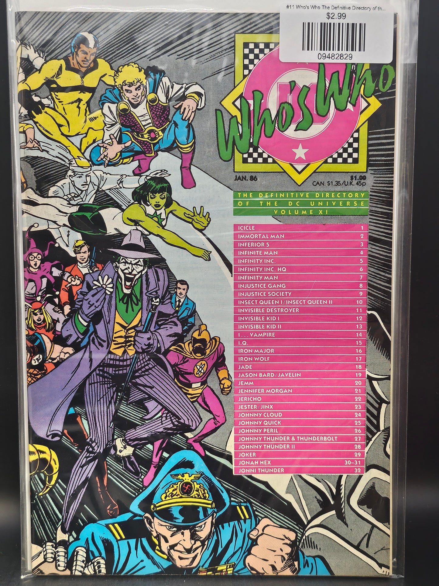#11 Who's Who The Definitive Directory of the DC Universe (1985)