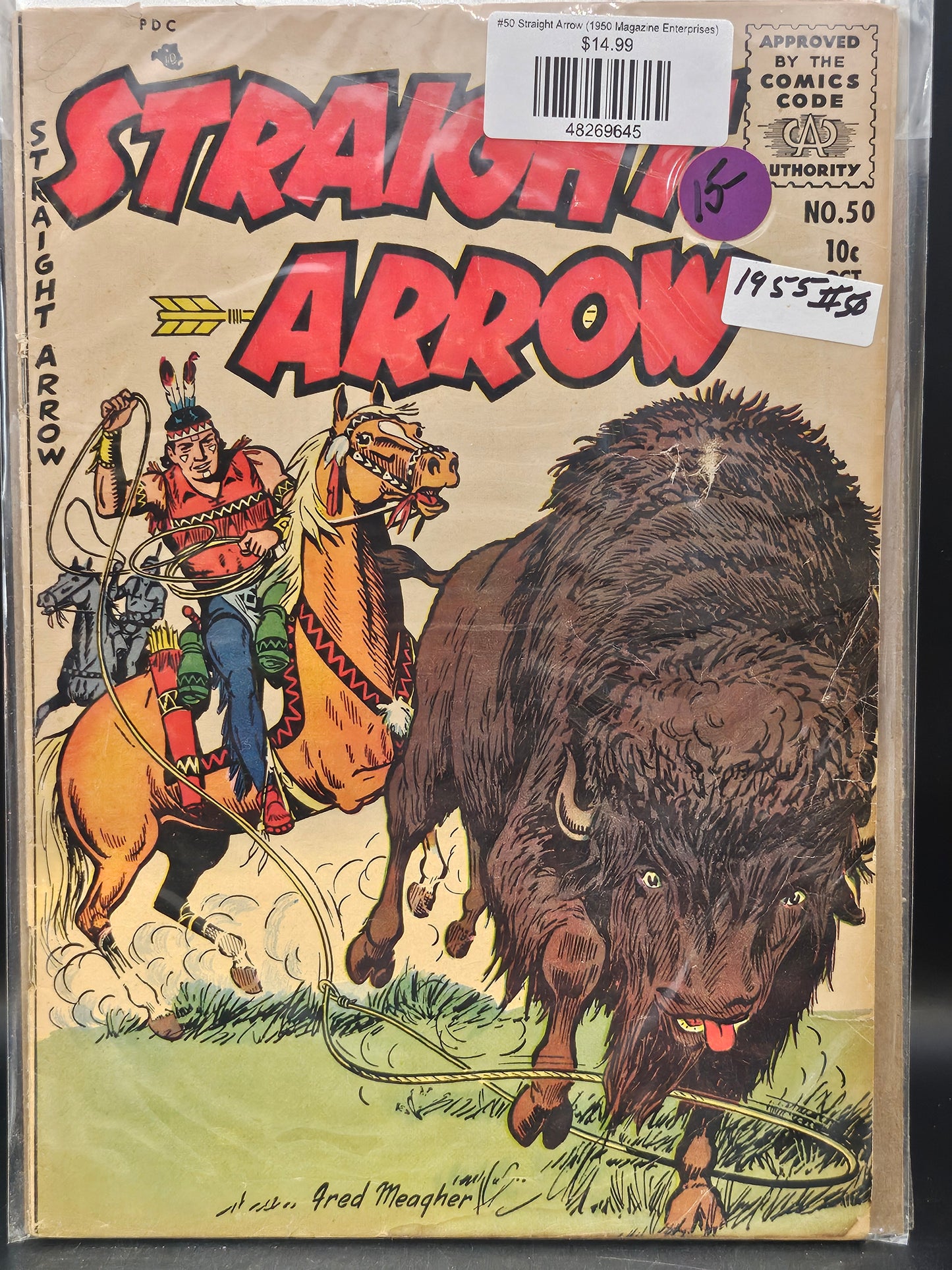 #50 Straight Arrow (1950 Magazine Enterprises)