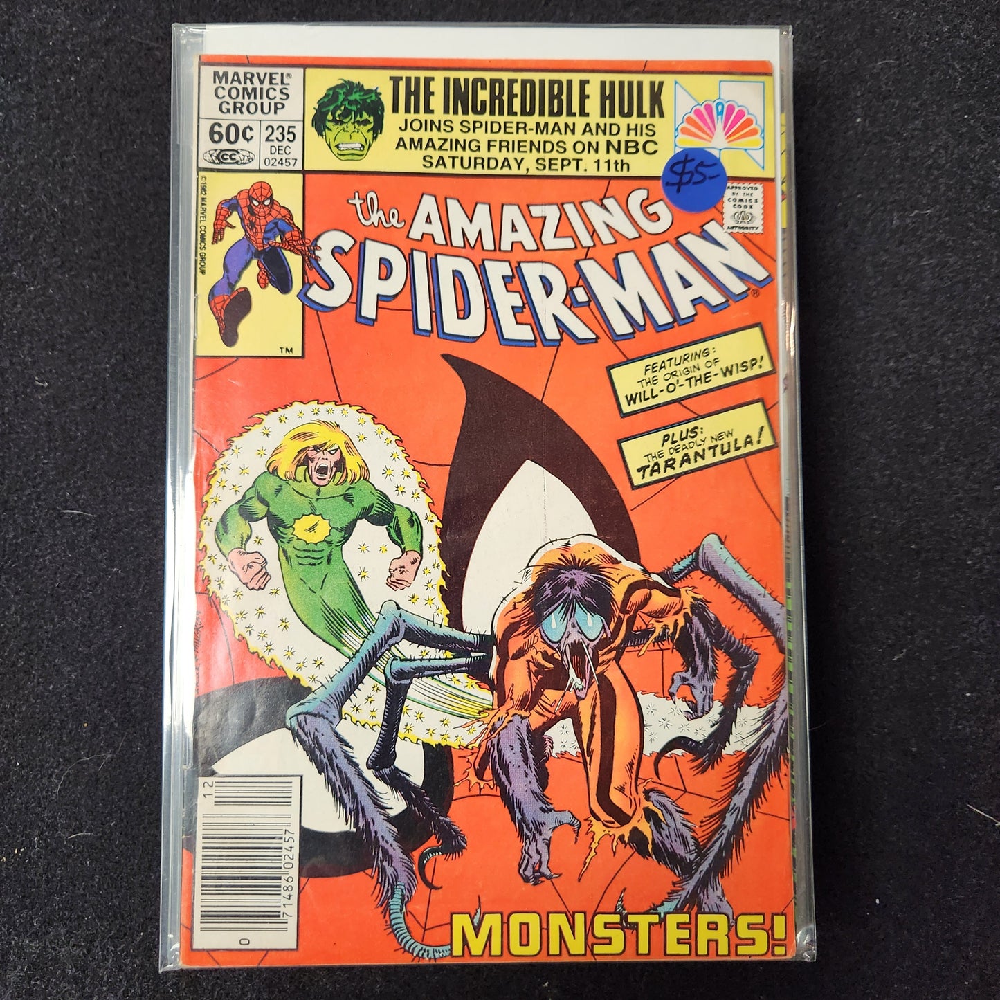 Amazing Spiderman V1 1963–1998 #235 (1982) — Tarantula & Will o’ the Wisp
