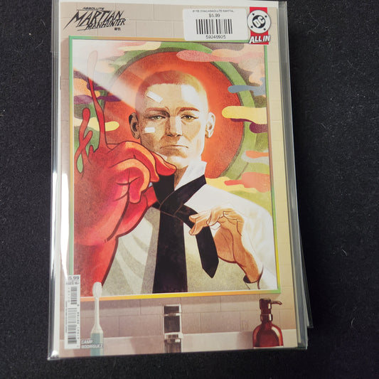 #11B (Mike) ABSOLUTE MARTIAN MANHUNTER (MIKE DEL MUNDO CARD STOCK VAR)