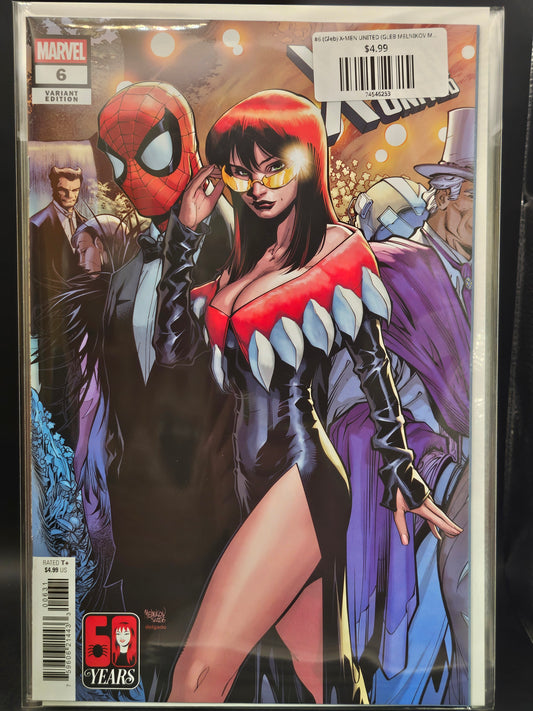#6 (Gleb) X-MEN UNITED (GLEB MELNIKOV MARY JANE WATSON VARIANT)