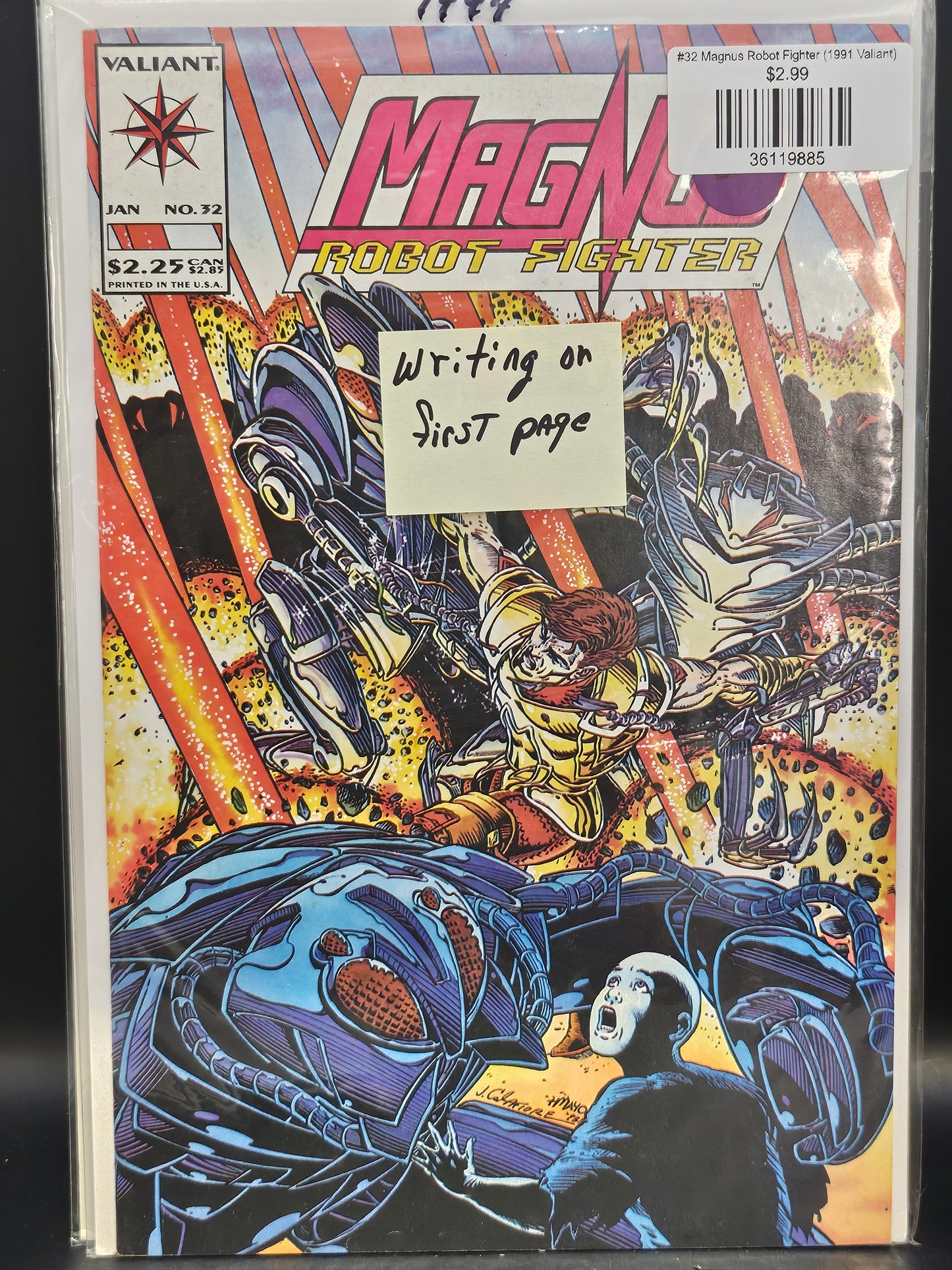 #32 Magnus Robot Fighter (1991 Valiant)
