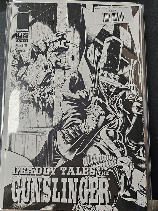 #18B (Chris) DEADLY TALES OF THE GUNSLINGER SPAWN (CHRIS CAMPANA B&W VAR)