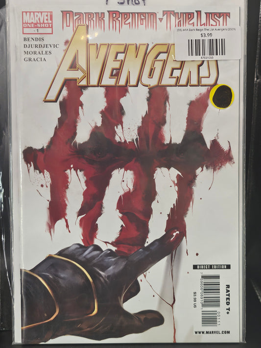 (OS) #1A Dark Reign The List Avengers (2009)