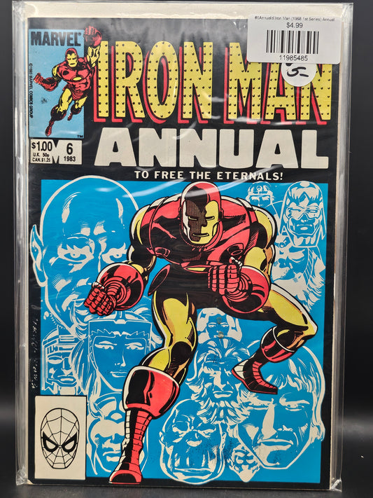 #6Annuald Iron Man (1968 1st Series) Annual