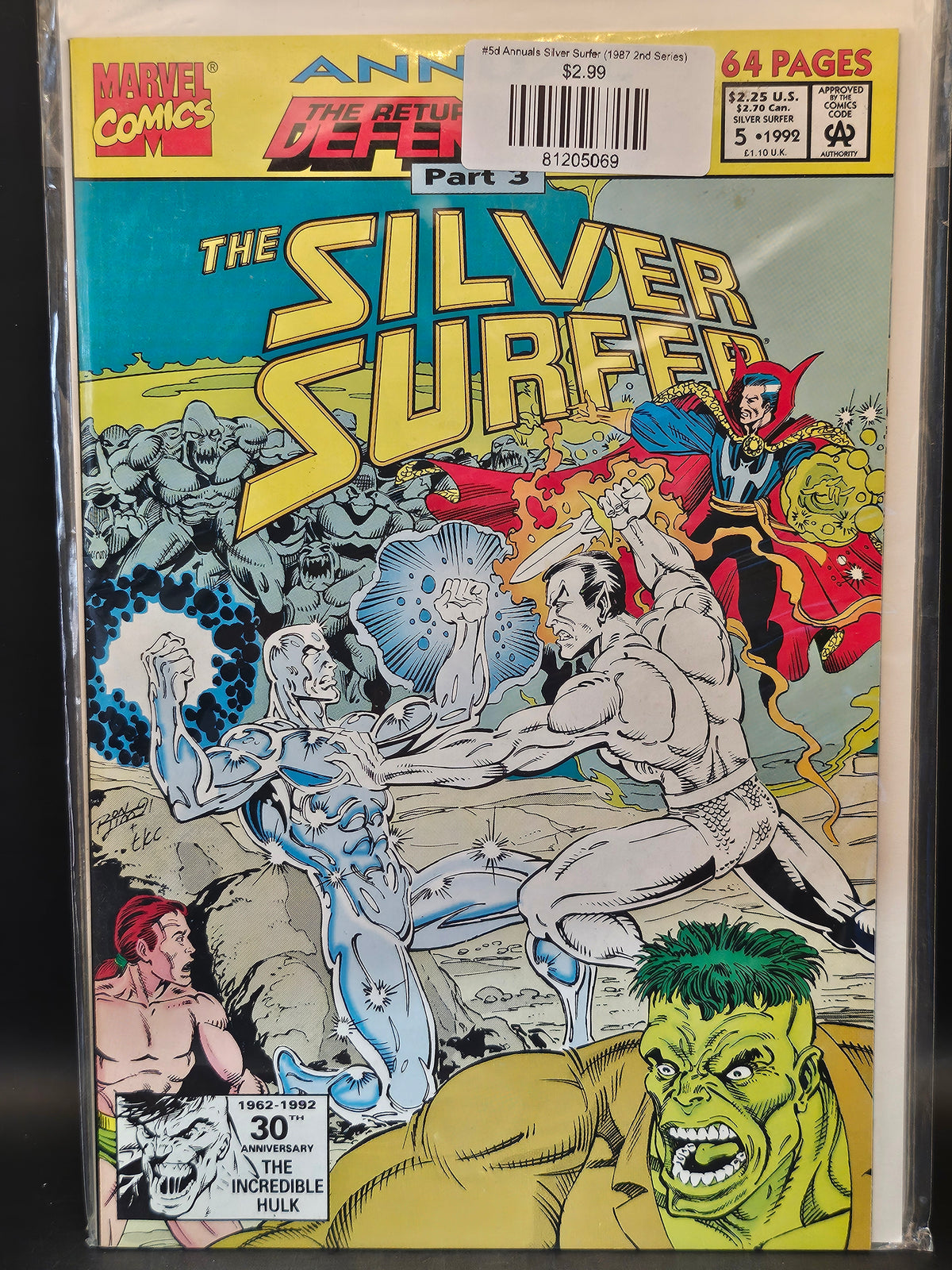 #5d Annuals Silver Surfer (1987 2nd Series)