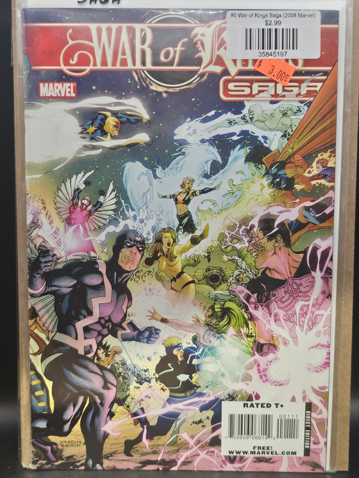 #0 War of Kings Saga (2008 Marvel)