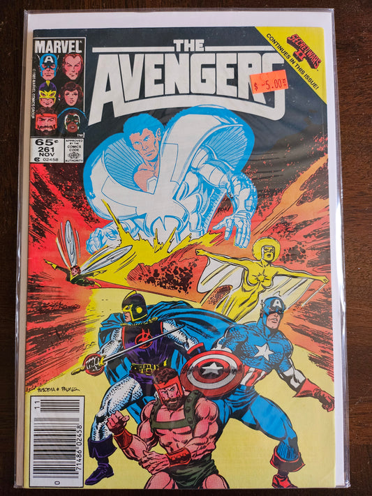 Avengers – Marvel Comics – (1963–1999) – Volume 1 – #261