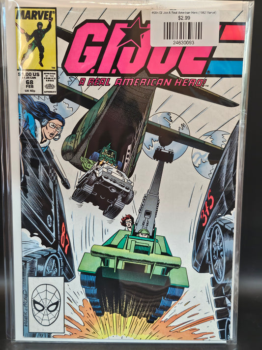 #68n GI Joe A Real American Hero (1982 Marvel)