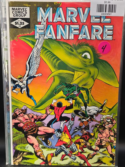 #3 Marvel Fanfare (1982 1st Series)