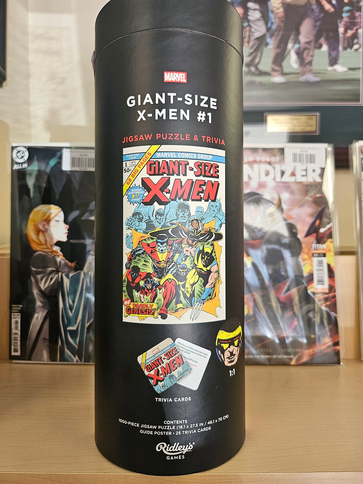MARVEL X-MEN JIGSAW PUZZLE AND TRIVIA