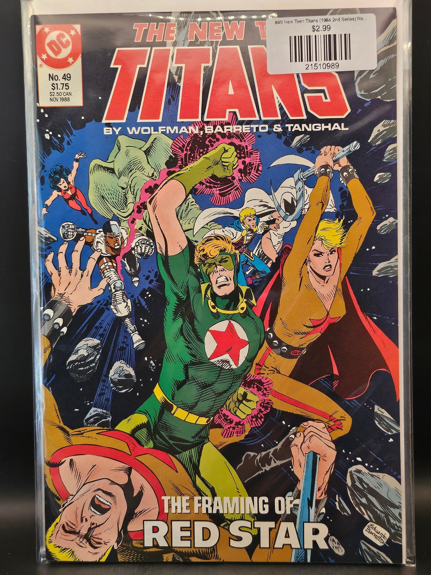 #49 New Teen Titans (1984 2nd Series) New Titans