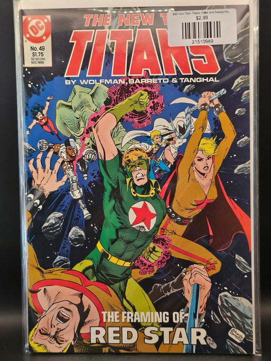 #49 New Teen Titans (1984 2nd Series) New Titans
