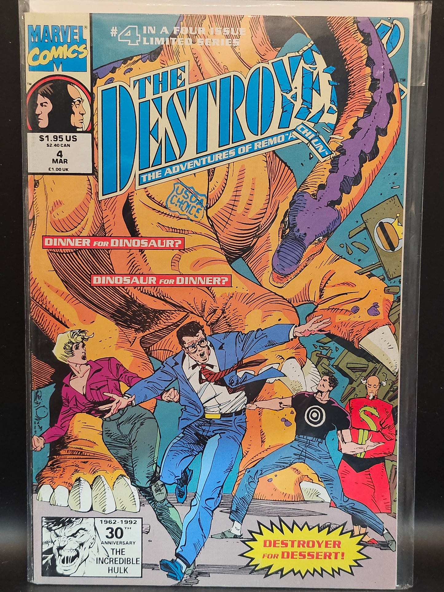 Destroyer (1991 Marvel) Limited Series #1-4