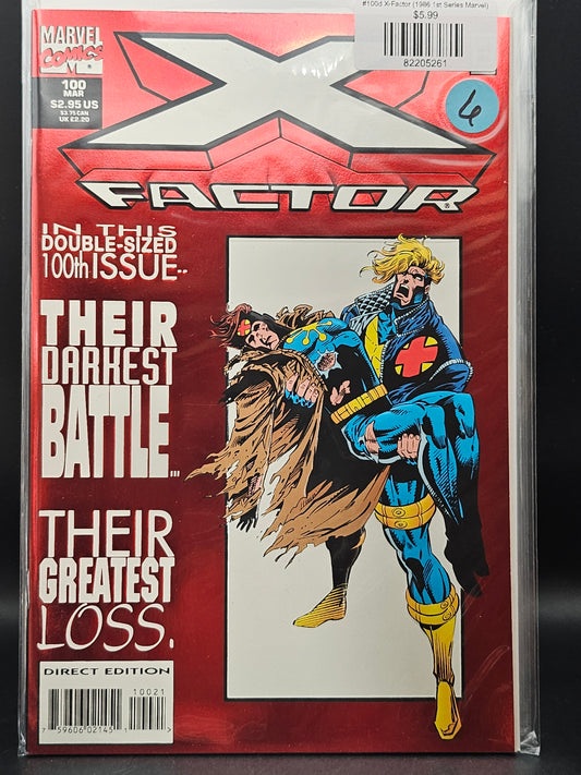 #100d X-Factor (1986 1st Series Marvel)
