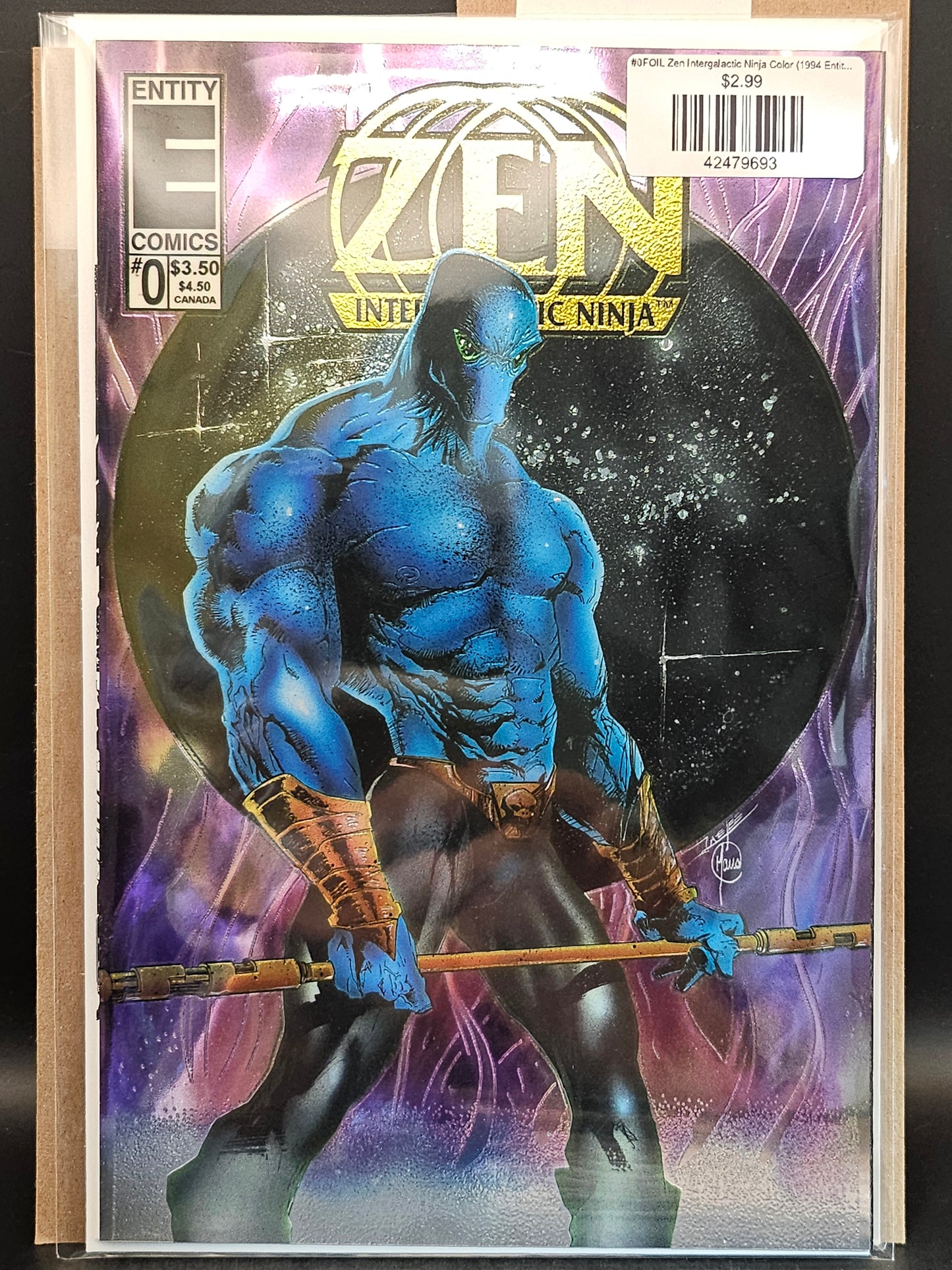 #0FOIL Zen Intergalactic Ninja Color (1994 Entity Volume 1)