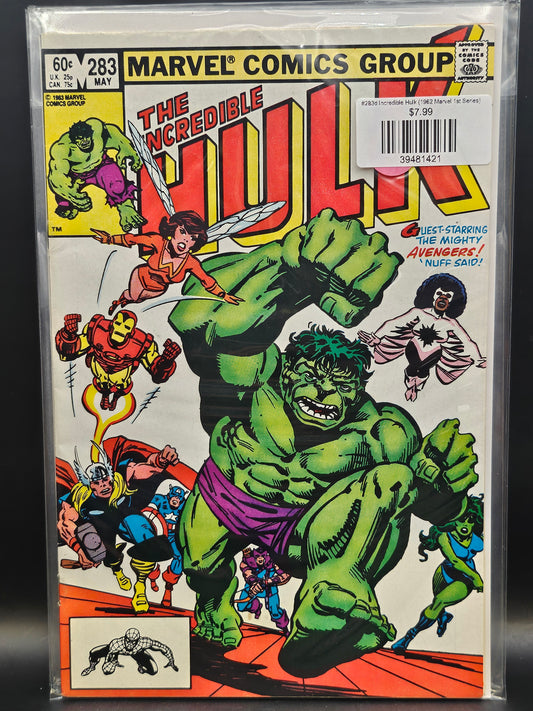 #283d Incredible Hulk (1962 Marvel 1st Series)