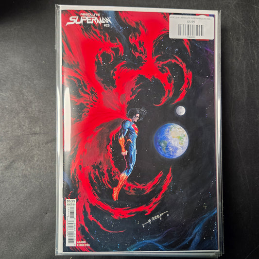 #23C (Juan) ABSOLUTE SUPERMAN (JUAN FERRERYA CARD STOCK VAR)