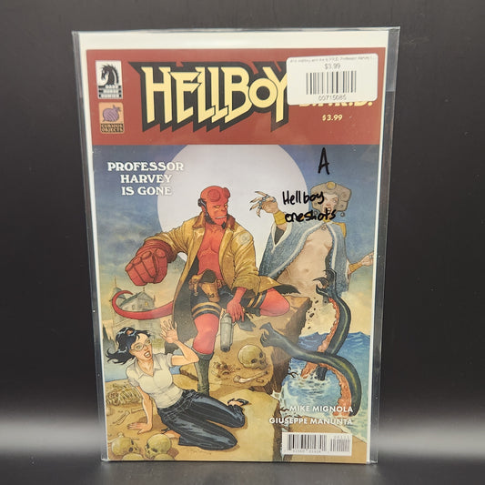 #1A Hellboy and the B.P.R.D. Professor Harvey is Gone (2025 Dark Horse)