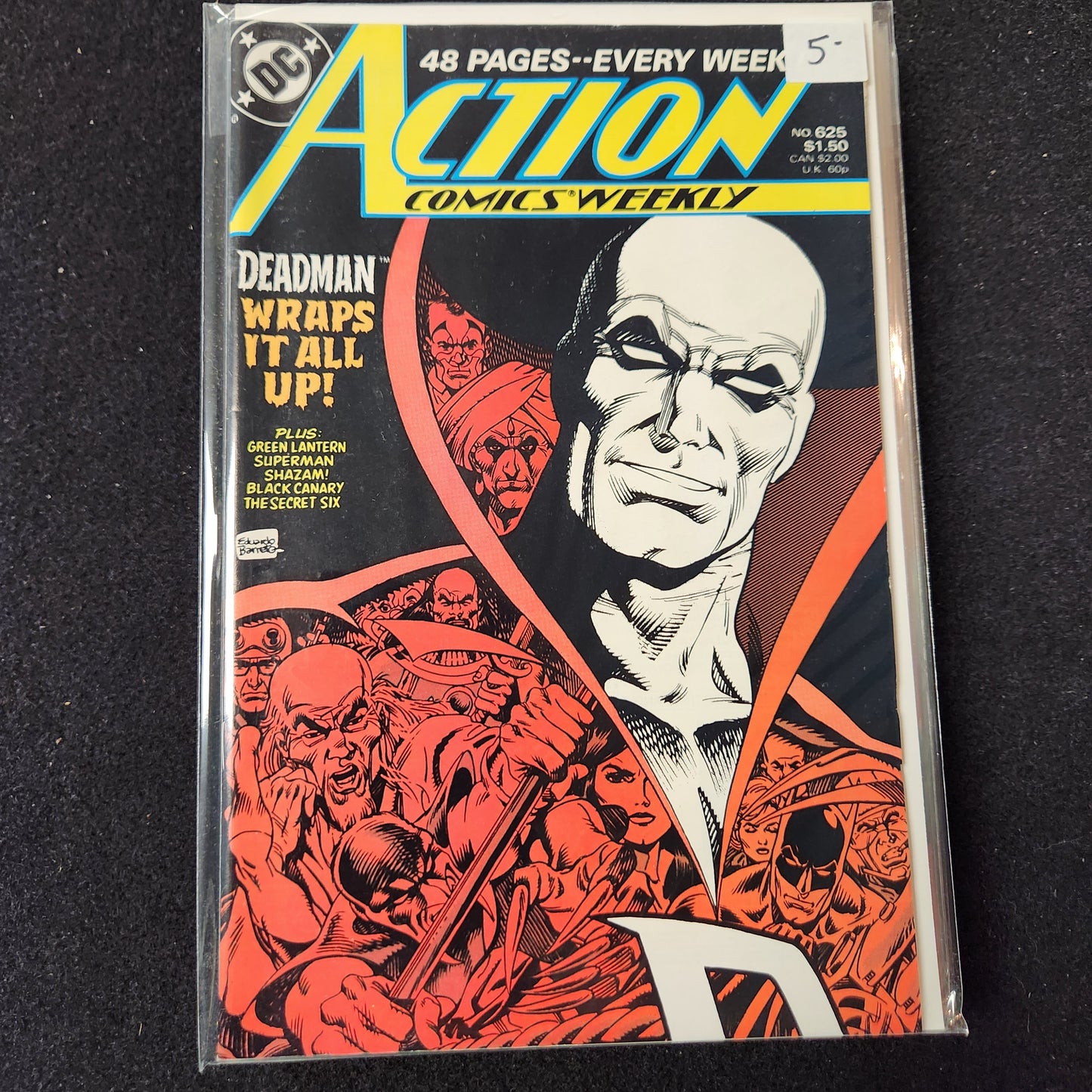 Action Comics #625 - Deadman Wraps It Up (DC 1988)
