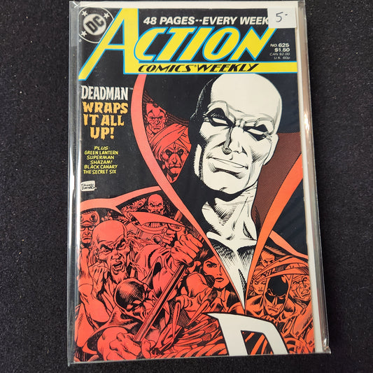 Action Comics #625 - Deadman Wraps It Up (DC 1988)