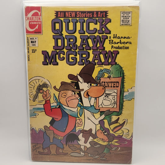 #4 - Quick Draw McGraw (1970 Charlton)