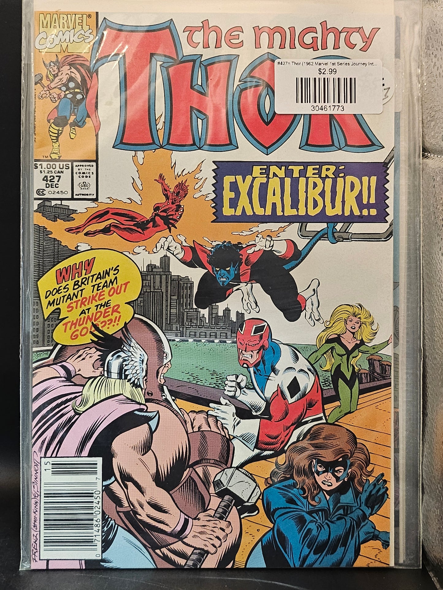 #427n Thor (1962 Marvel 1st Series Journey Into Mystery)