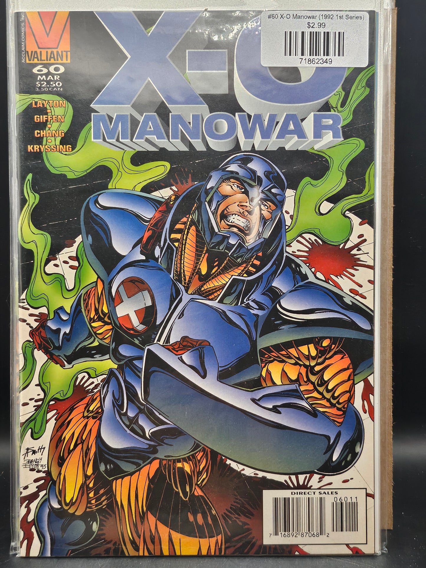 #60 X-O Manowar (1992 1st Series)