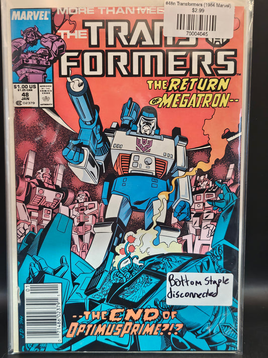 #48n Transformers (1984 Marvel)