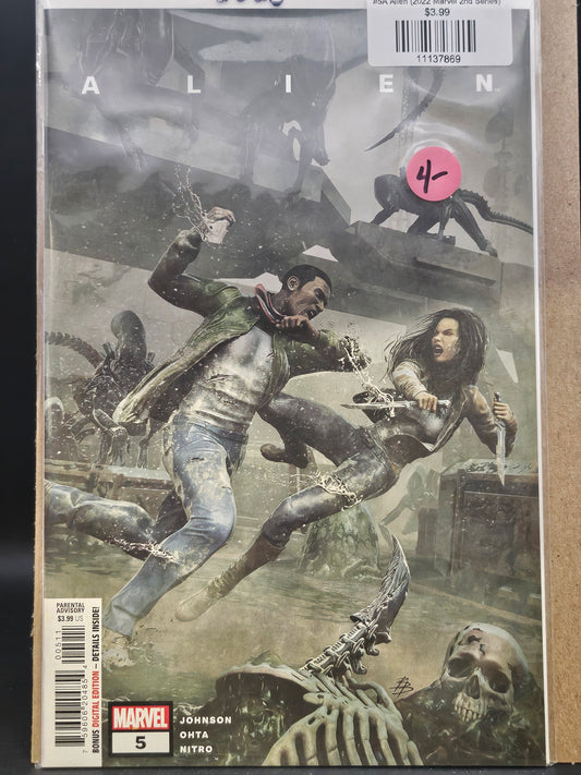 #5A Alien (2022 Marvel 2nd Series)